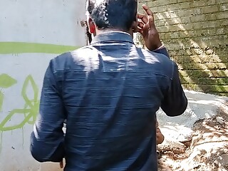 Three College Boys Enjoy Sex in the Woods Behind the House