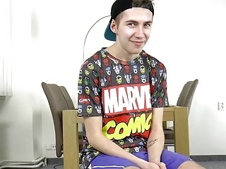 Euro Twink Giving Awesome POV Blowjob